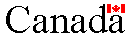 [CANADA LOGO/LOGO CANADIEN]
